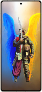 Силиконовый чехол Воин-Ангел для Infinix Note 50 Pro+ - 5317u-4041 изображение 