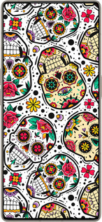 Силіконовий чехол Черепи для Infinix Note 50 Pro+ - 5471u-4041 изображение 