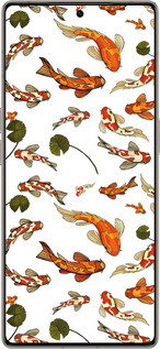 Силиконовый чехол Рыбы Кои для Infinix Note 50 Pro+ - 5535u-4041 изображение 