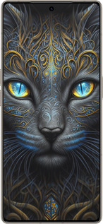 Силиконовый чехол Кошка для Infinix Note 50 Pro+ - 5548u-4041 изображение 