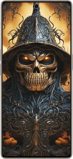 Силиконовый чехол Череп 2 для Infinix Note 50 Pro+ - 5652u-4041 изображение 