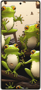 Силиконовый чехол Жабки для Infinix Note 50 Pro+ - 5656u-4041 изображение 