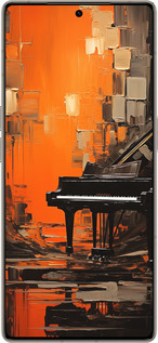 Силиконовый чехол Чехол для телефона Оранжевый Рояль для Infinix Note 50 Pro+ - 5937u-4041 изображение 