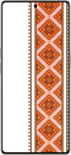 Силиконовый чехол Вышиванка 25 для Infinix Note 50 Pro+ - 593u-4041 изображение 