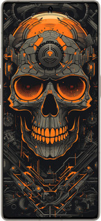 Силиконовый чехол Череп для Infinix Note 50 Pro+ - 5952u-4041 изображение 