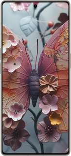 Силиконовый чехол Fairy Butterfly для Infinix Note 50 Pro+ - 6048u-4041 изображение 