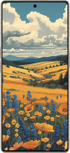 Силиконовый чехол Украинское поле для Infinix Note 50 Pro+ - 6082u-4041 изображение 