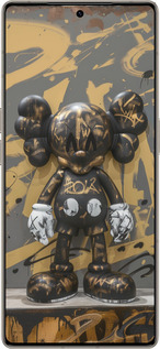 Силиконовый чехол Bronze kaws для Infinix Note 50 Pro+ - 6097u-4041 изображение 