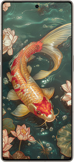 Силиконовый чехол Мелодия Лотоса для Infinix Note 50 Pro+ - 6106u-4041 изображение 