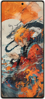 Силіконовий чехол Зеніцу Агацума для Infinix Note 50 Pro+ - 6114u-4041 изображение 