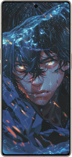 Силиконовый чехол Satoru Gojou для Infinix Note 50 Pro+ - 6128u-4041 изображение 