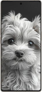 Силиконовый чехол Мальтипу на чорном фоне для Infinix Note 50 Pro+ - 6156u-4041 изображение 