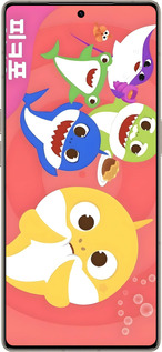 Силиконовый чехол Бейби Шаркс для Infinix Note 50 Pro+ - 6305u-4041 изображение 