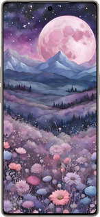 Силиконовый чехол Ночь луна арт для Infinix Note 50 Pro+ - 6319u-4041 изображение 