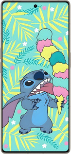 Силиконовый чехол Стич для Infinix Note 50 Pro+ - 6361u-4041 изображение 