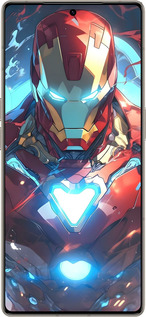 Силиконовый чехол Железный человек для Infinix Note 50 Pro+ - 6372u-4041 изображение 