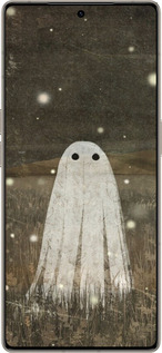 Силиконовый чехол Привидение и светлячки для Infinix Note 50 Pro+ - 6406u-4041 изображение 