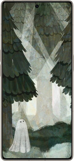 Силиконовый чехол С изображением соснового леса и привидения для Infinix Note 50 Pro+ - 6420u-4041 изображение 