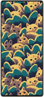 Силиконовый чехол С изображением кошек для Infinix Note 50 Pro+ - 6429u-4041 изображение 