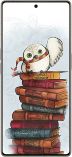 Силіконовий чехол Сова та книги для Infinix Note 50 Pro+ - 6436u-4041 изображение 