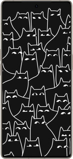 Силиконовый чехол С изображением кошек для Infinix Note 50 Pro+ - 6470u-4041 изображение 