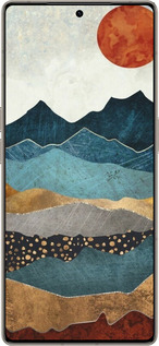 Силиконовый чехол Янтарный закат для Infinix Note 50 Pro+ - 6475u-4041 изображение 