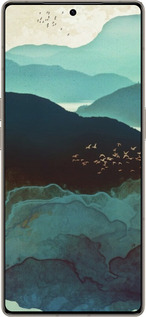 Силиконовый чехол С изображением гор Индиго для Infinix Note 50 Pro+ - 6484u-4041 изображение 