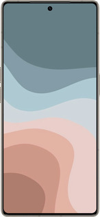 Силиконовый чехол С синими и розовыми волнами в стиле ретро для Infinix Note 50 Pro+ - 6532u-4041 изображение 