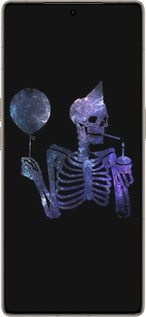 Силиконовый чехол Скелетное искусство для Infinix Note 50 Pro+ - 6536u-4041 изображение 