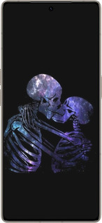 Силиконовый чехол С изображением скелета для Infinix Note 50 Pro+ - 6537u-4041 изображение 