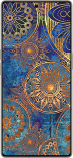 Силіконовий чехол Золотий візерунок для Infinix Note 50 Pro+ - 678u-4041 изображение 