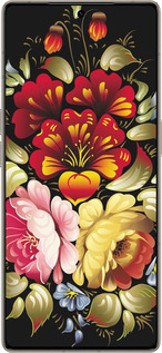 Силіконовий чехол Хохлома 6 для Infinix Note 50 Pro+ - 829u-4041 изображение 