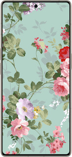 Силиконовый чехол Цветочные обои 2 для Infinix Note 50 Pro+ - 862u-4041 изображение 