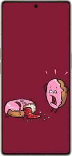 Силиконовый чехол Печенье для Infinix Note 50 Pro+ - 911u-4041 изображение 