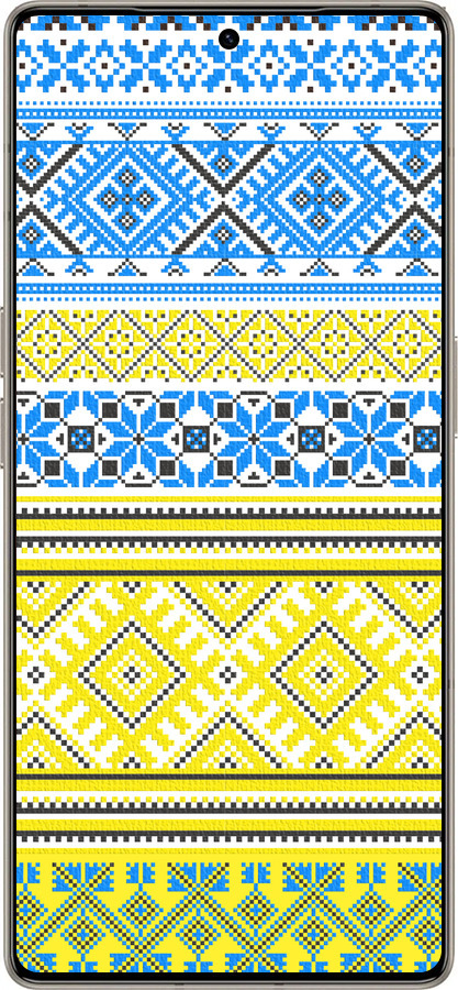 Силиконовый чехол Вышиванка 40 для Infinix Note 50 Pro+ - 1174u-4041 изображение 