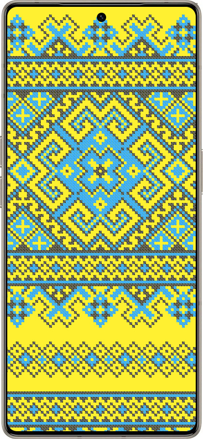 Силиконовый чехол Вышиванка 41 для Infinix Note 50 Pro+ - 1175u-4041 изображение 