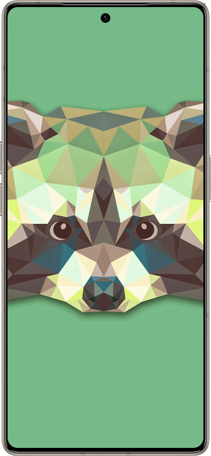 Силиконовый чехол Енот для Infinix Note 50 Pro+ - 1217u-4041 изображение 