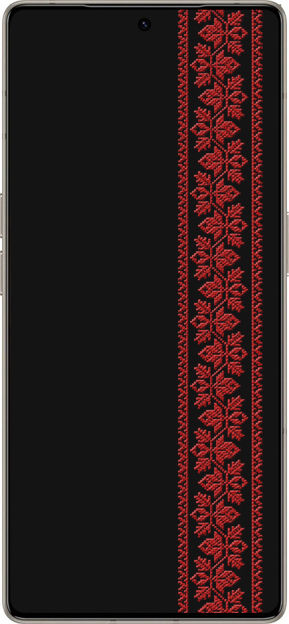 Силиконовый чехол Вышиванка 53 для Infinix Note 50 Pro+ - 2041u-4041 изображение 