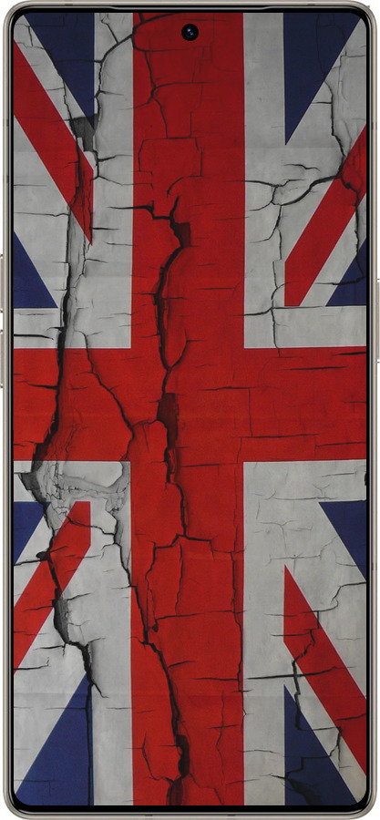 Силиконовый чехол Флаг Великобритании 2 для Infinix Note 50 Pro+ - 387u-4041 изображение 