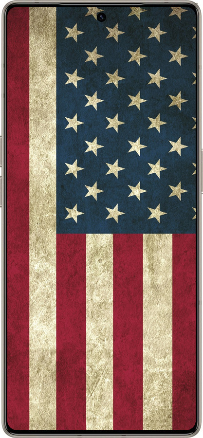 Силіконовий чехол Прапор США для Infinix Note 50 Pro+ - 395u-4041 изображение 