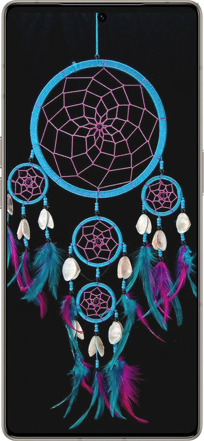 Силиконовый чехол Ловец снов для Infinix Note 50 Pro+ - 4070u-4041 изображение 