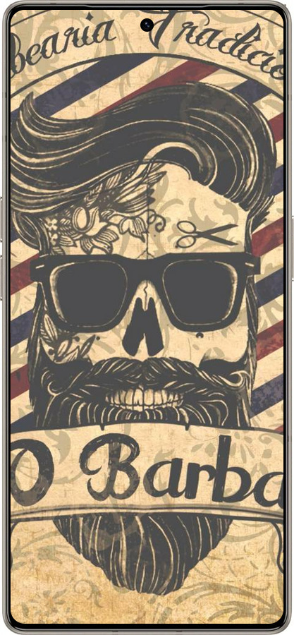 Силіконовий чехол Barber Shop для Infinix Note 50 Pro+ - 4097u-4041 изображение 