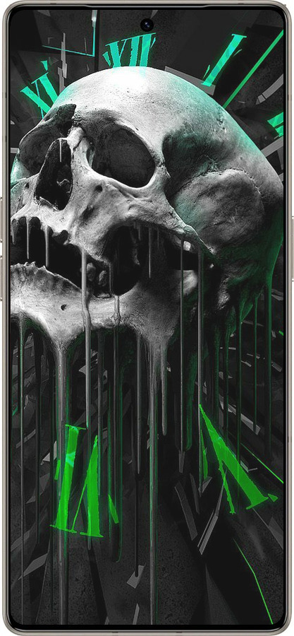 Силиконовый чехол Череп-часы для Infinix Note 50 Pro+ - 4100u-4041 изображение 