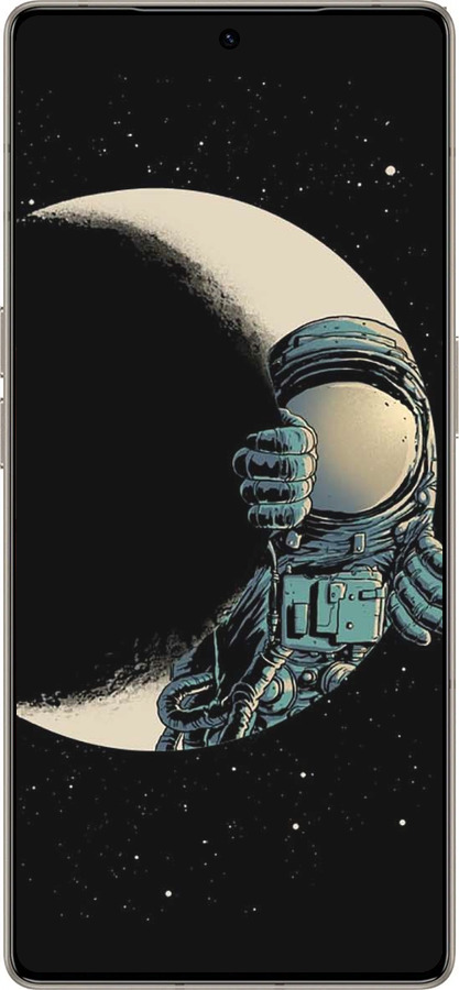 Силиконовый чехол Астронавт для Infinix Note 50 Pro+ - 4134u-4041 изображение 