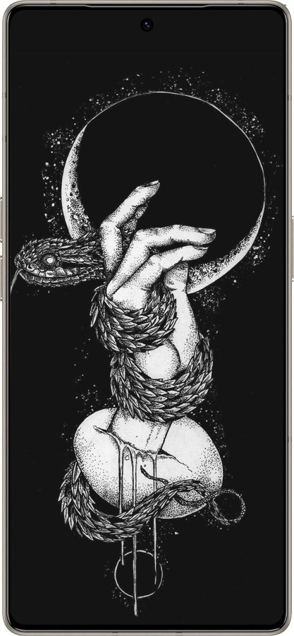 Силиконовый чехол Змея в руке для Infinix Note 50 Pro+ - 4149u-4041 изображение 