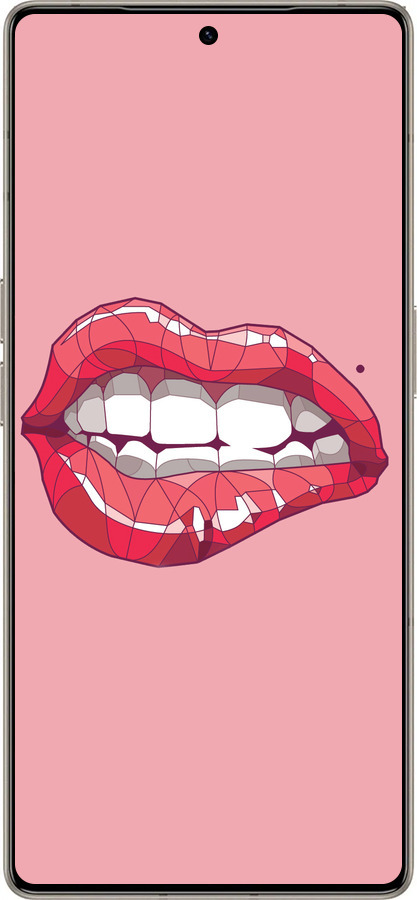 Силіконовий чехол Sexy lips для Infinix Note 50 Pro+ - 4174u-4041 изображение 