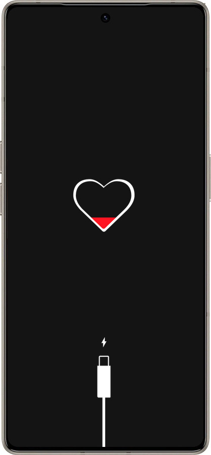 Силиконовый чехол Подзарядка сердца для Infinix Note 50 Pro+ - 4274u-4041 изображение 