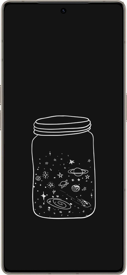 Силиконовый чехол Космос в банке для Infinix Note 50 Pro+ - 4297u-4041 изображение 