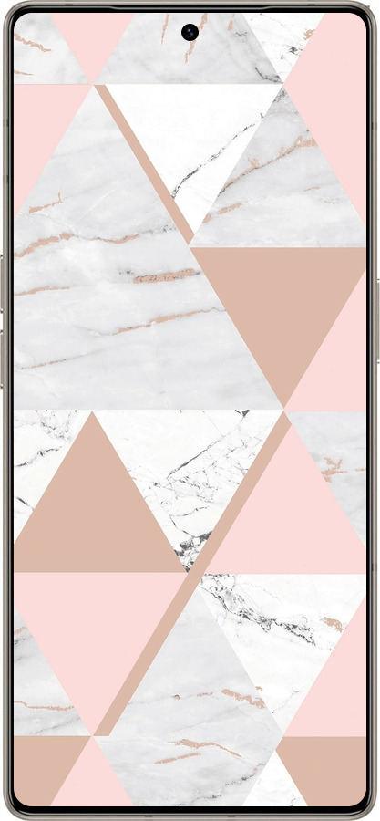 Силіконовий чехол Мармурова симетрія для Infinix Note 50 Pro+ - 4344u-4041 изображение 