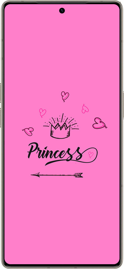 Силиконовый чехол Princess для Infinix Note 50 Pro+ - 4361u-4041 изображение 